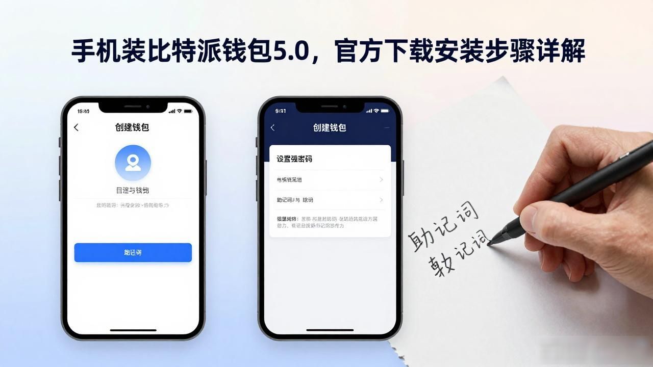 手机装比特派钱包5.0，官方下载安装步骤详解