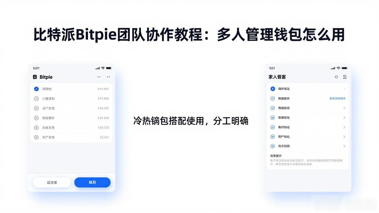 比特派Bitpie团队协作教程:多人管理钱包怎么用