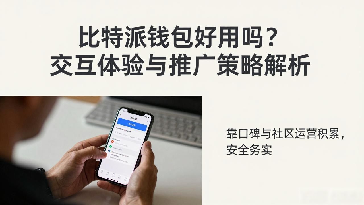 比特派钱包好用吗?交互体验与推广策略解析