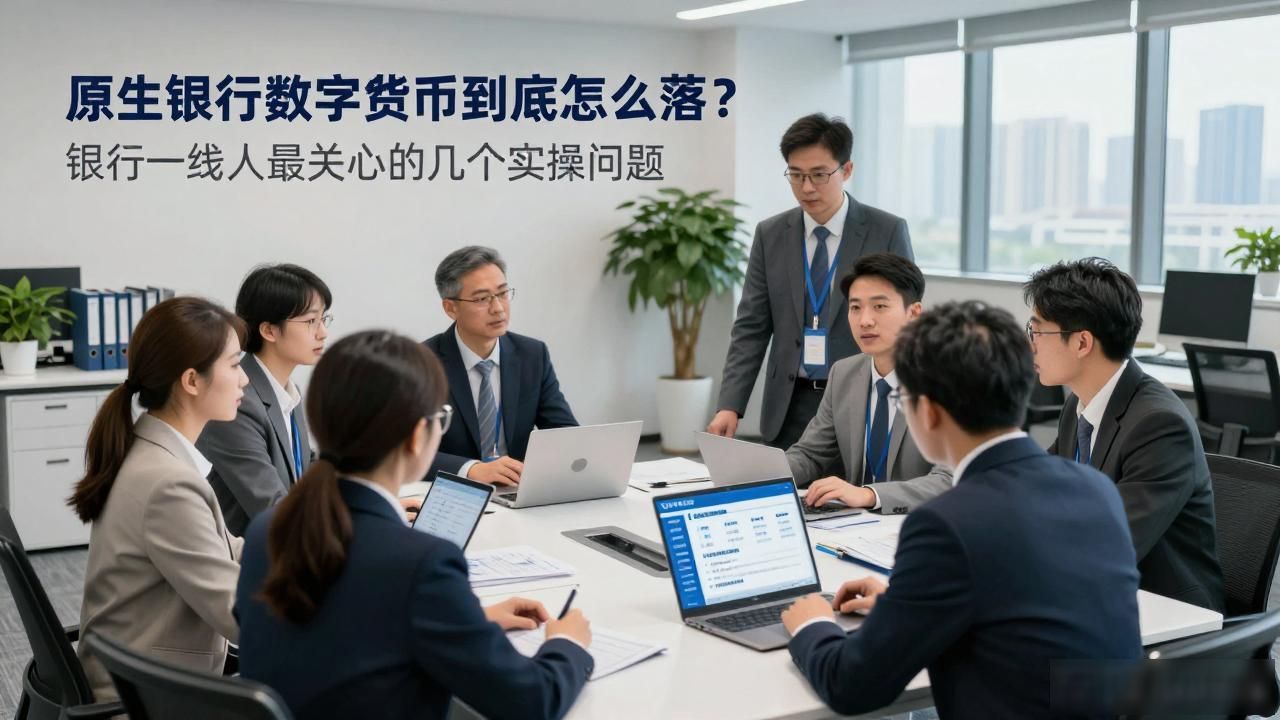 原生银行数字货币到底怎么落？银行一线人最关心的几个实操问题