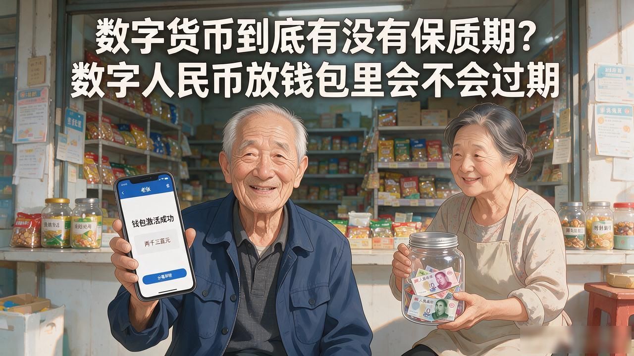 数字货币到底有没有保质期？数字人民币放钱包里会不会过期