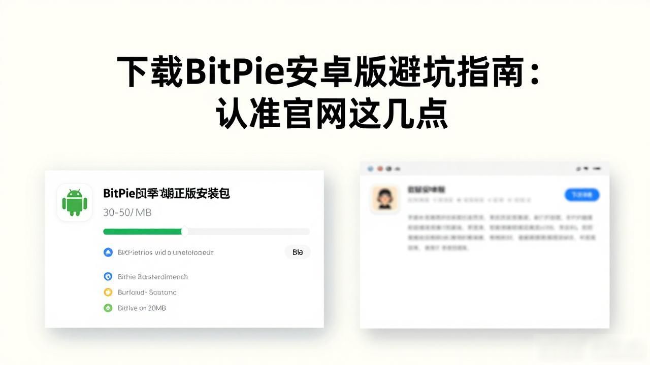 下载BitPie安卓版避坑指南：认准官网这几点