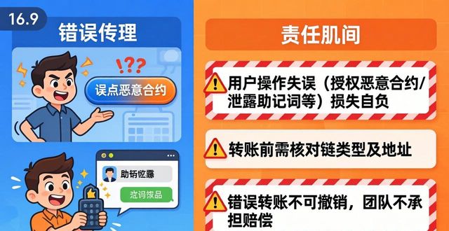 Bitpie比特派用户协议关键点,责任划分要看清
