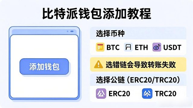 比特派钱包怎么添加钱包?新手教程来了