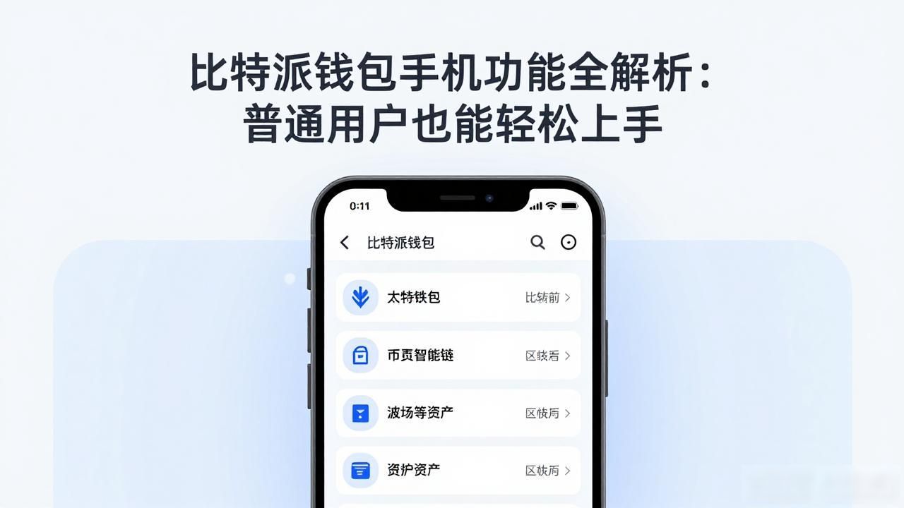 比特派钱包手机功能全解析：普通用户也能轻松上手