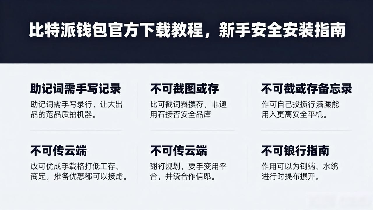 比特派钱包官方下载教程,新手安全安装指南