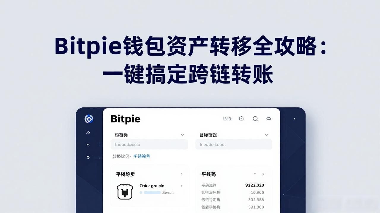 Bitpie钱包资产转移全攻略：一键搞定跨链转账