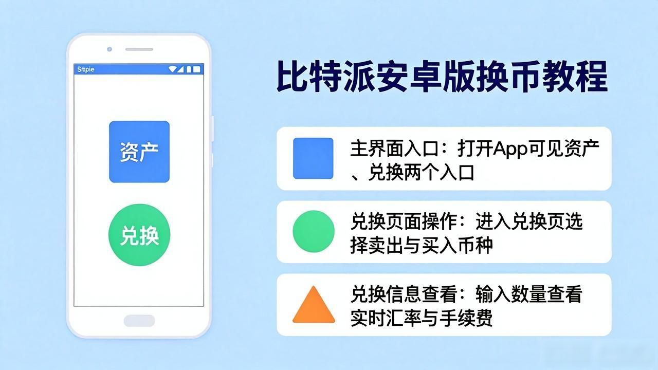 比特派安卓版怎么换币？手把手教你轻松兑换