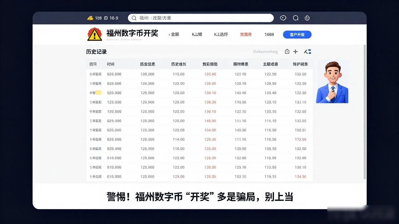 警惕!福州数字货币"开奖"多是骗局,别上当