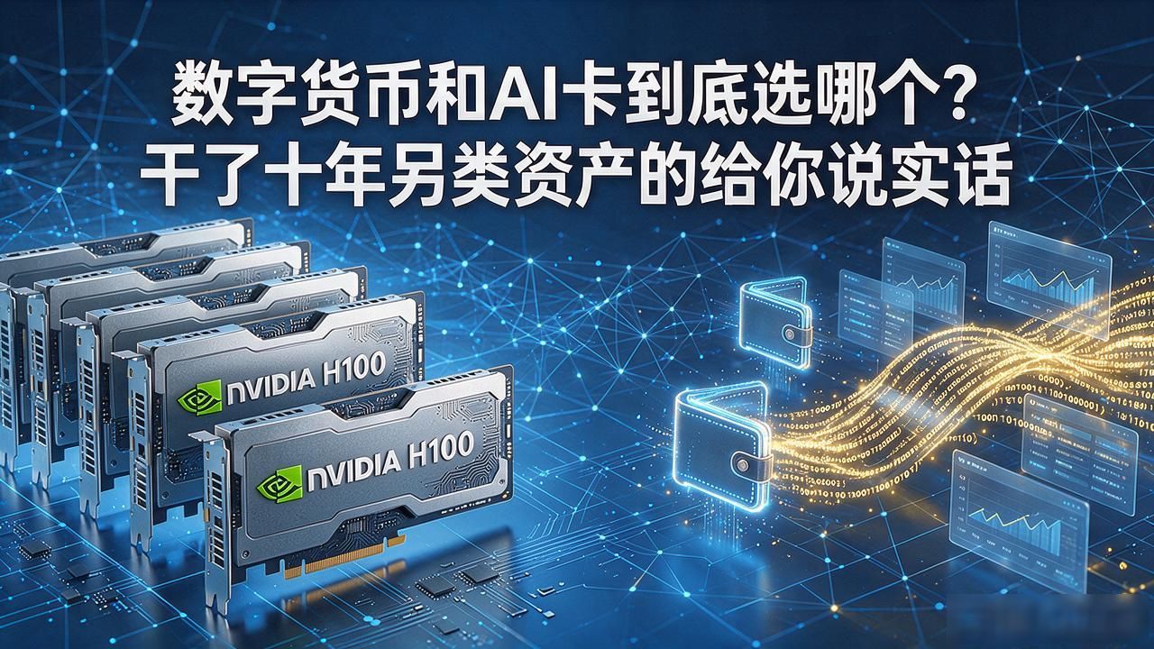 数字货币和AI卡到底选哪个？干了十年另类资产的给你说实话