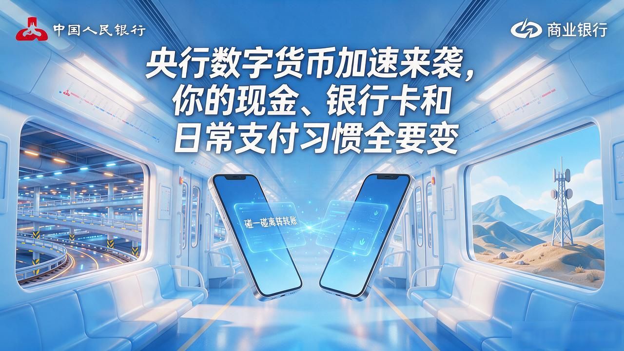 央行数字货币加速来袭，你的现金、银行卡和日常支付习惯全要变