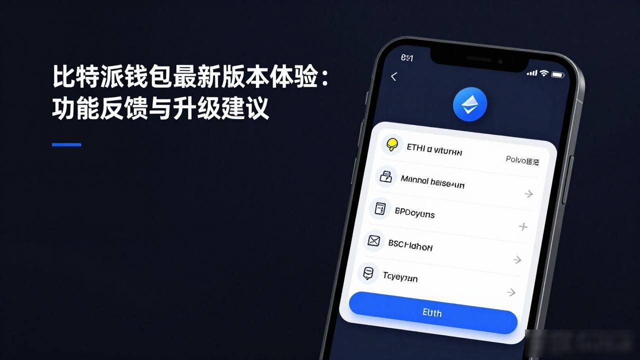 比特派钱包最新版本体验：功能反馈与升级建议