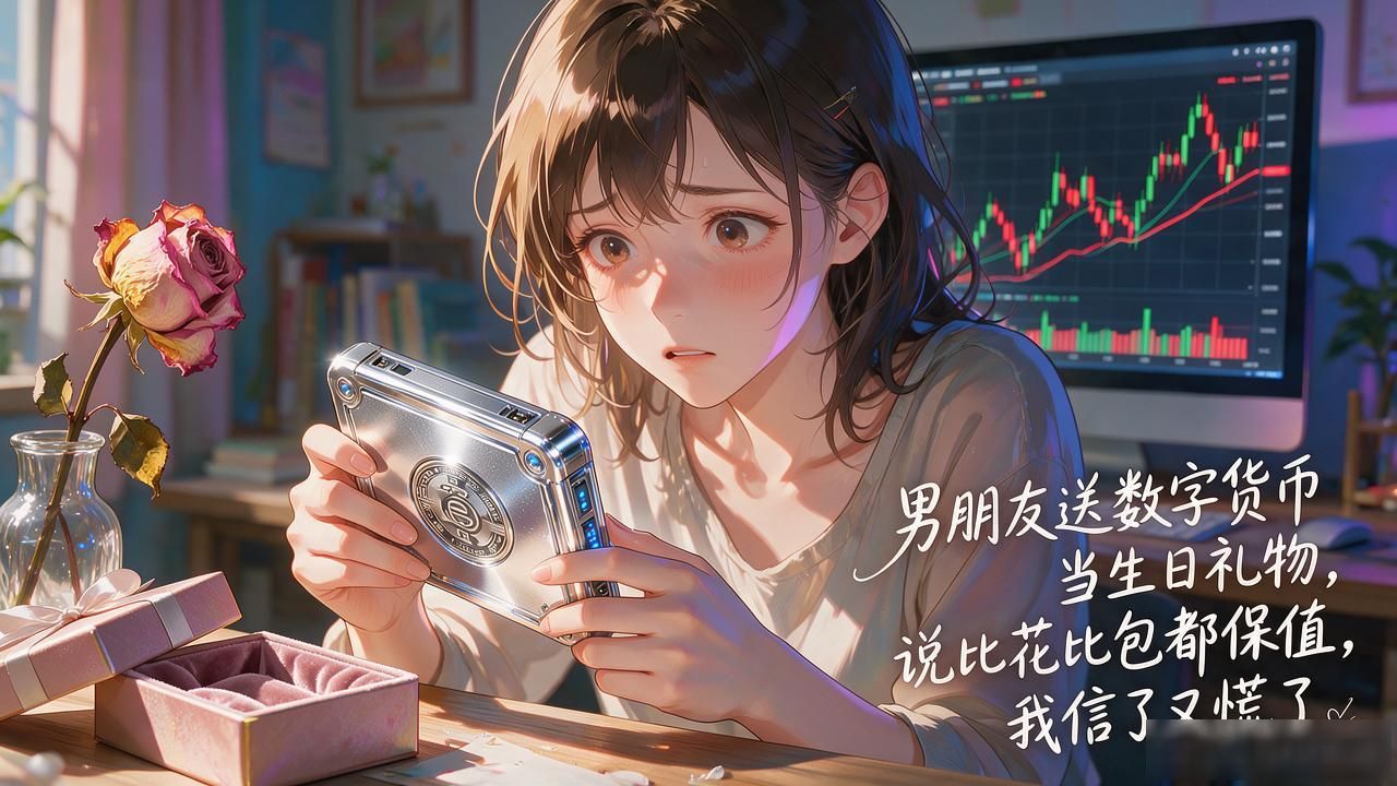 男朋友送数字货币当生日礼物，说比花比包都保值，我信了又慌了