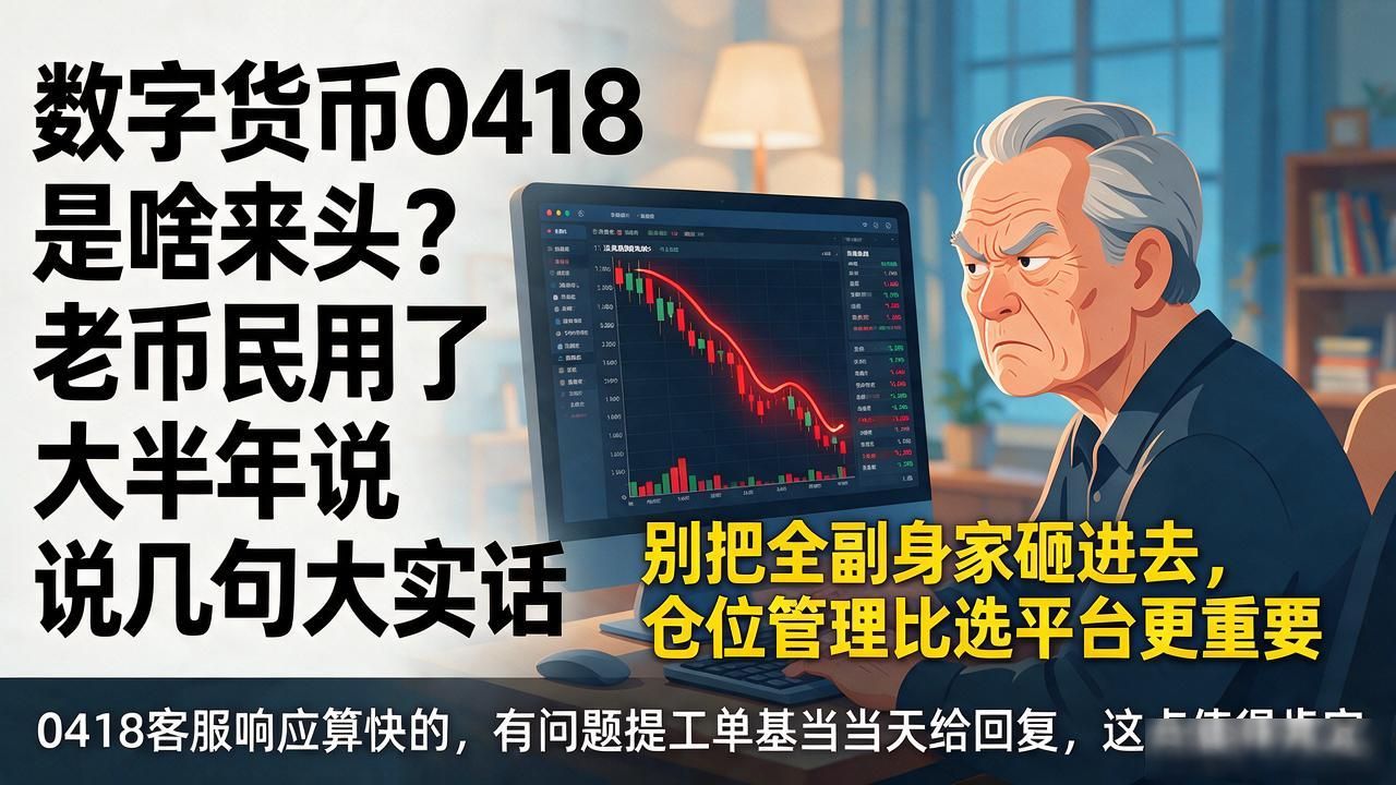 数字货币0418是啥来头？老币民用了大半年说几句大实话
