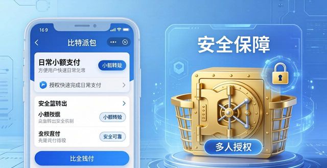 比特派安全篮子:两步开启资产多重保障
