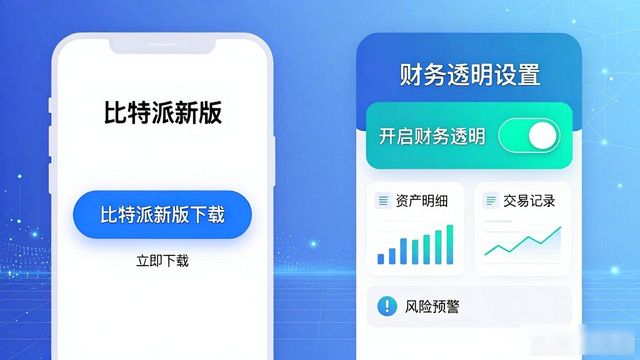 比特派新版下载后,财务透明怎么开?