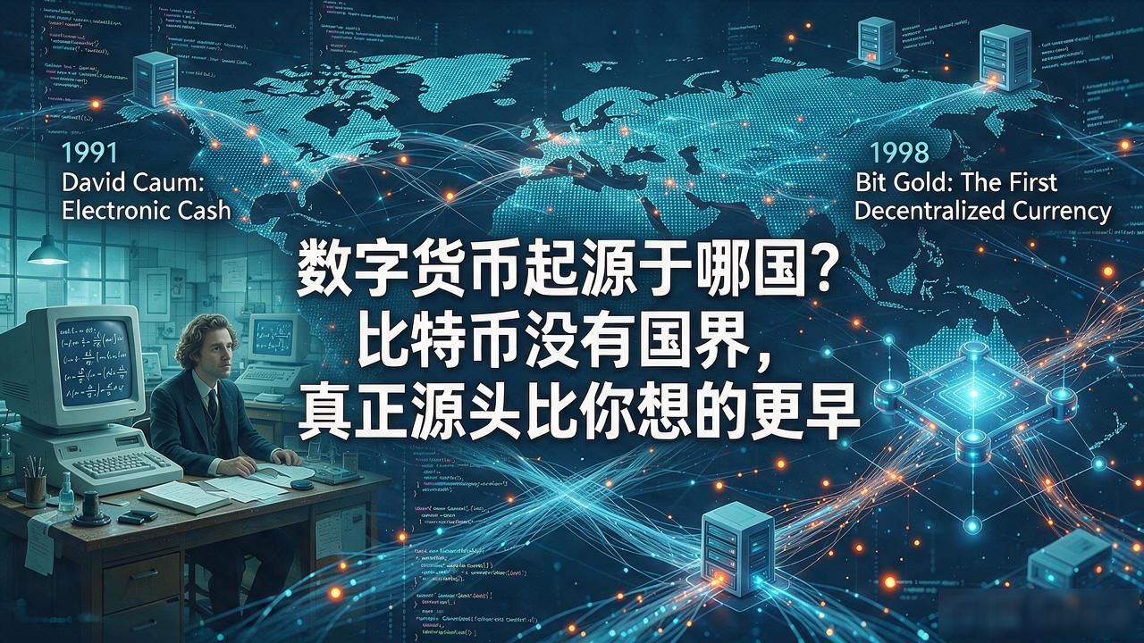 数字货币起源于哪国？比特币没有国界，真正源头比你想的更早