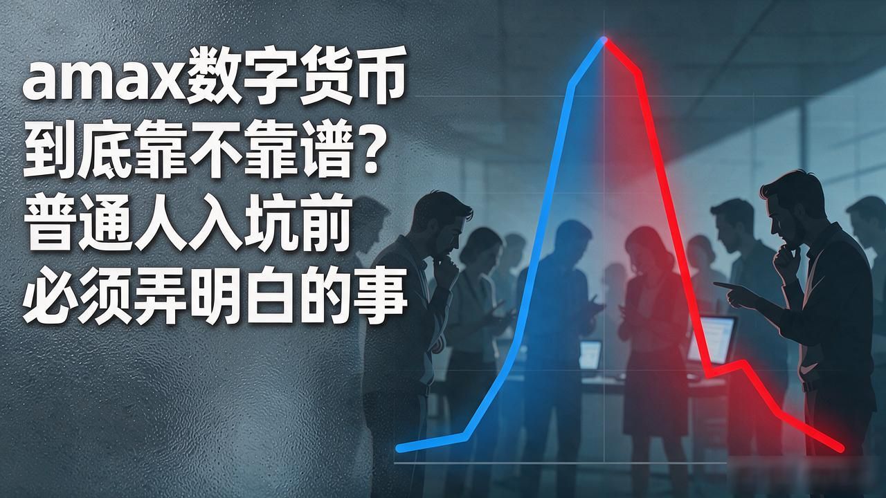 amax数字货币到底靠不靠谱？普通人入坑前必须弄明白的事