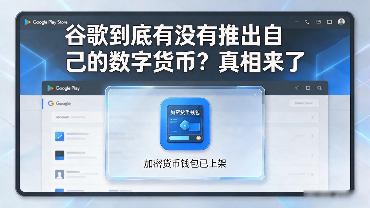 谷歌到底有没有推出自己的数字货币?真相来了
