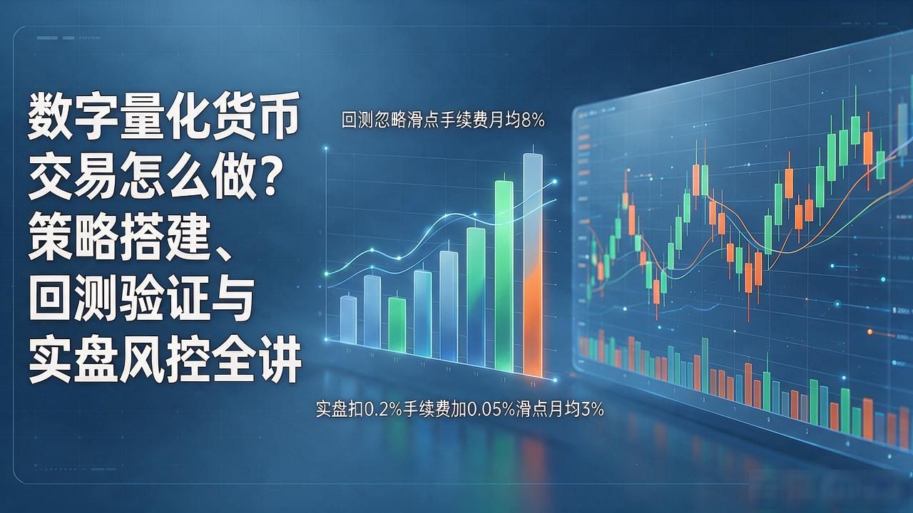 数字量化货币交易怎么做？策略搭建、回测验证与实盘风控全讲
