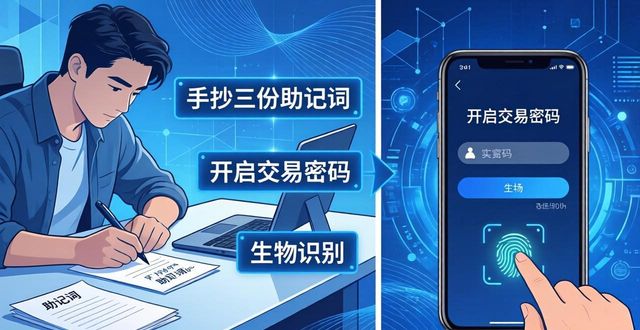 比特派5.0下载必看:三步锁死资产安全