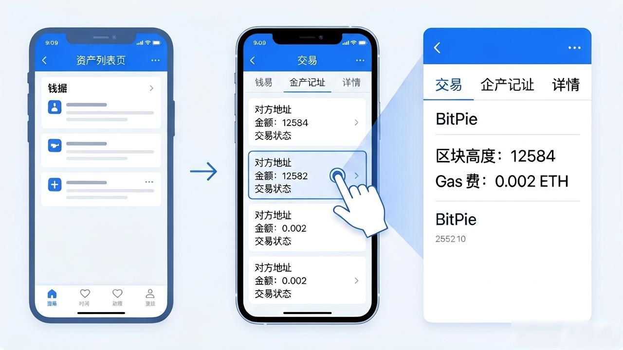比特派钱包查资产教程：三步看懂余额和交易记录