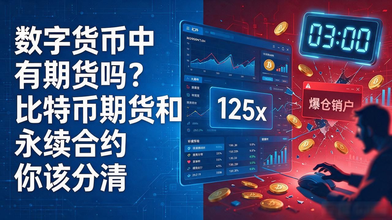 数字货币中有期货吗？比特币期货和永续合约你该分清