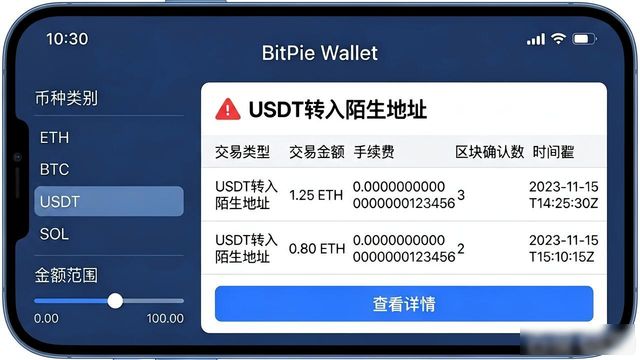 比特派钱包资金监控方法 中文版APP操作指南