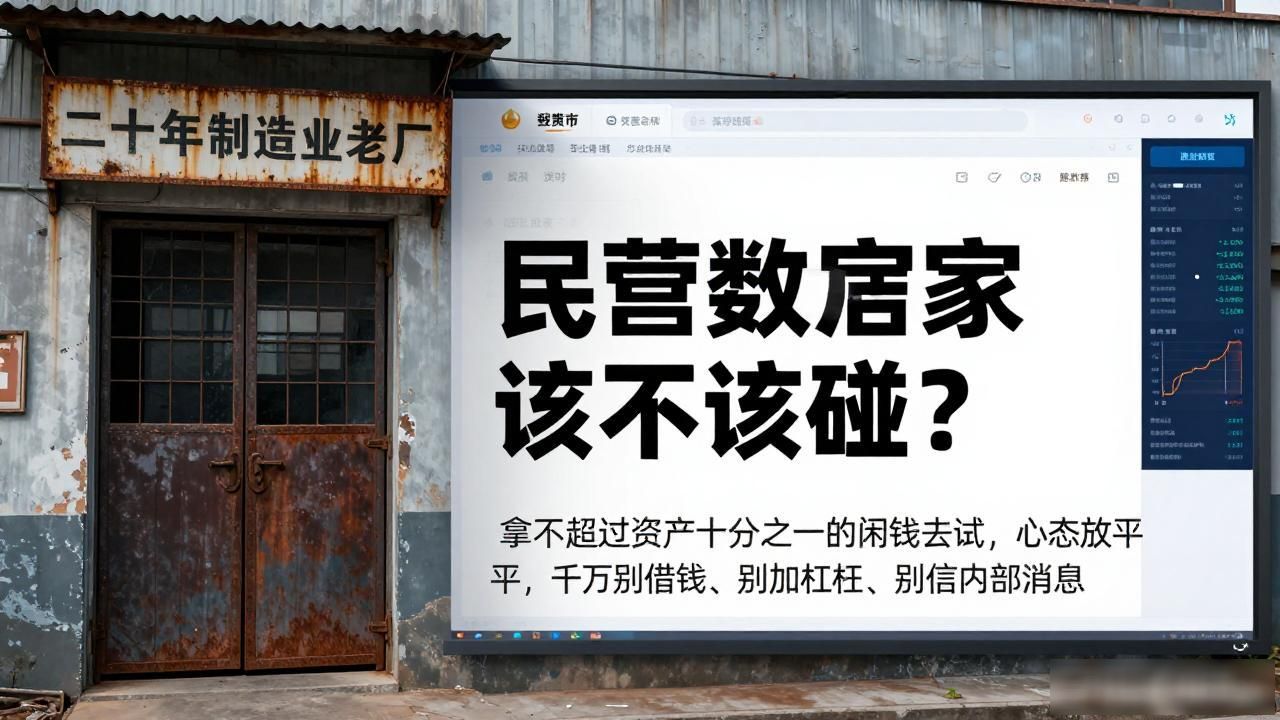 民营企业家数字货币该不该碰？二十年制造业老厂说句实话