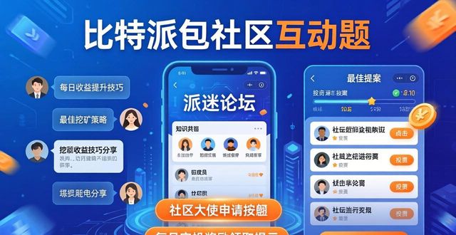比特派钱包最新版：社区互动与参与全攻略