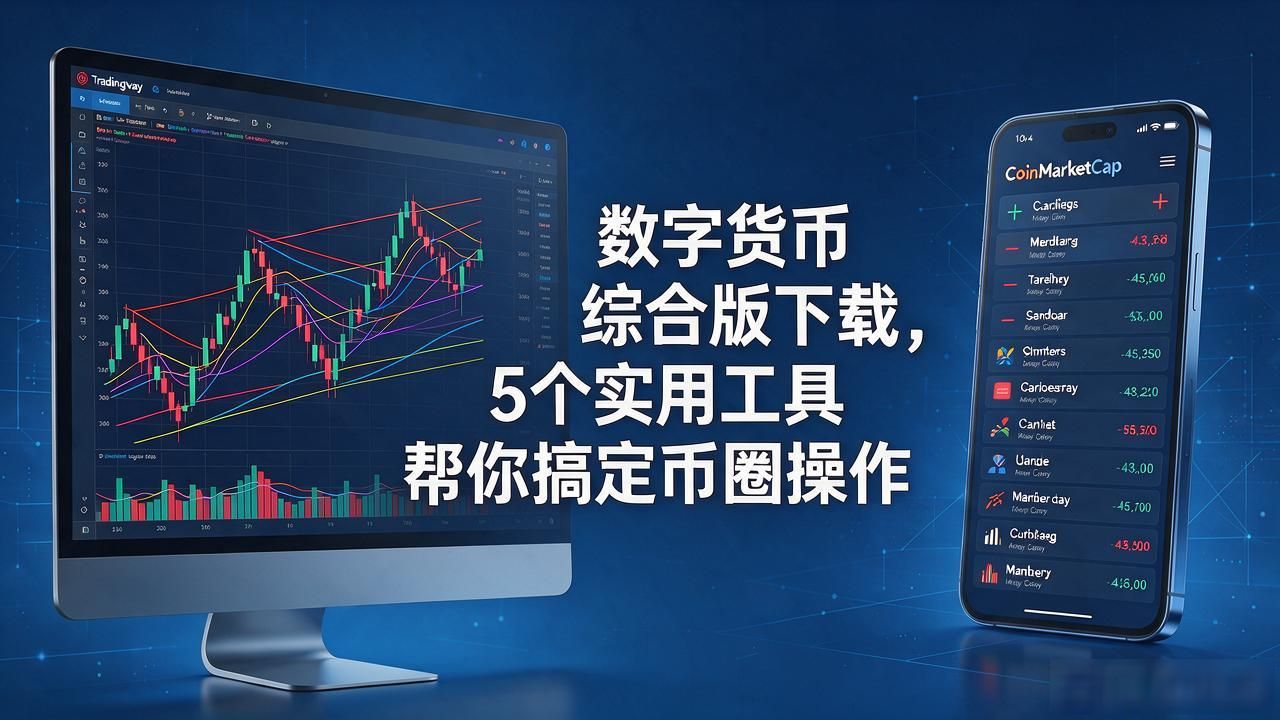 数字货币综合版下载，5个实用工具帮你搞定币圈操作