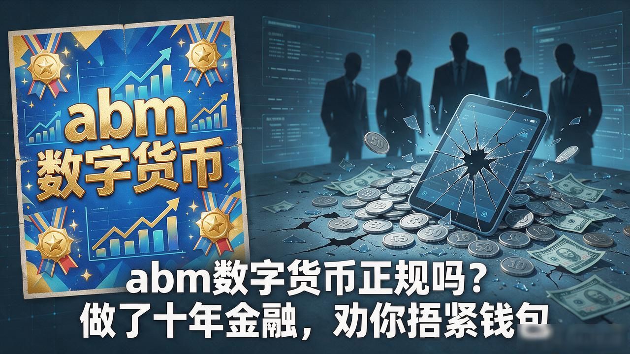 abm数字货币正规吗？做了十年金融，劝你捂紧钱包