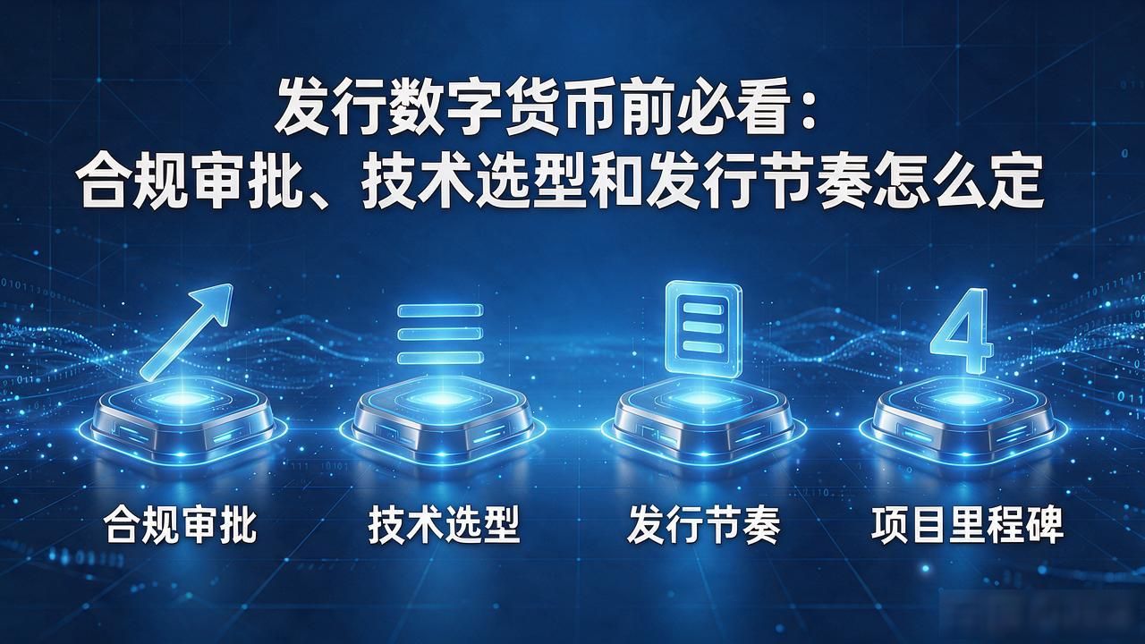 发行数字货币前必看:合规审批、技术选型和发行节奏怎么定