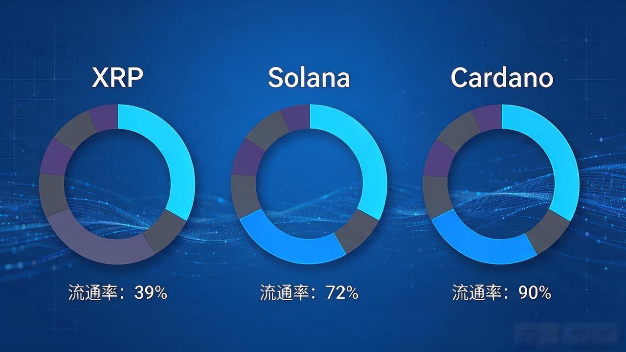 数字货币流通率多少？主流币实际流通占比、锁仓比例一次讲清