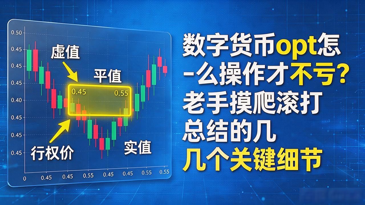 数字货币opt怎么操作才不亏？老手摸爬滚打总结的几个关键细节