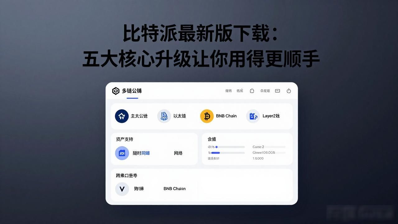 比特派最新版下载:五大核心升级让你用得更顺手