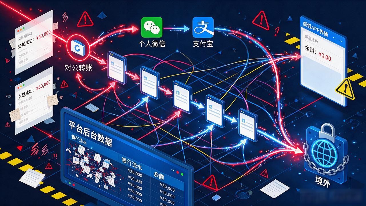 数字货币诈骗转账过程全拆解,你的钱到底怎么没的
