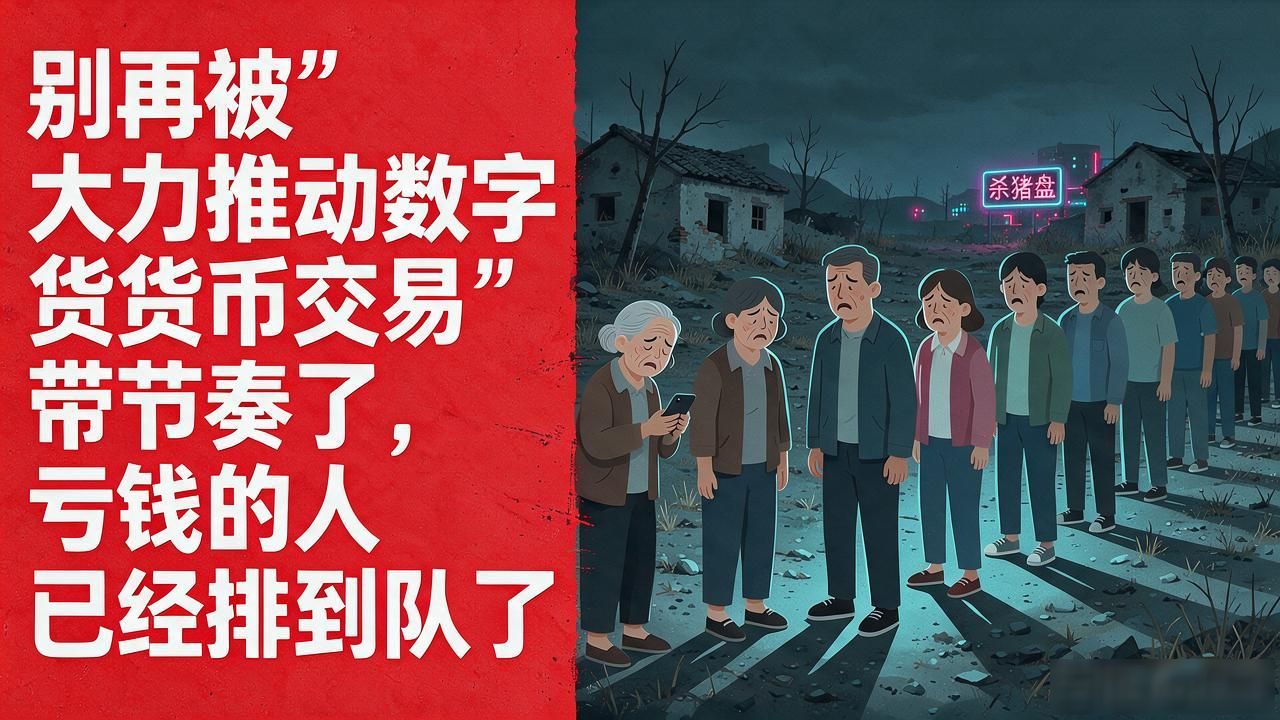 别再被"大力推动数字货币交易"带节奏了,亏钱的人已经排到队了
