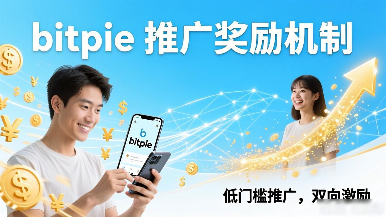 bitpie新钱包推荐奖励:拉人推广,让钱包流动起来