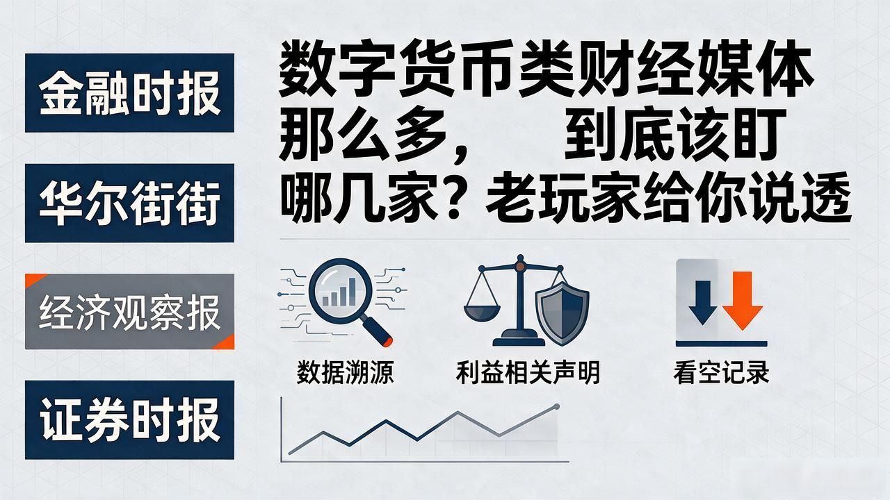 数字货币类财经媒体那么多,到底该盯哪几家?老玩家给你说透