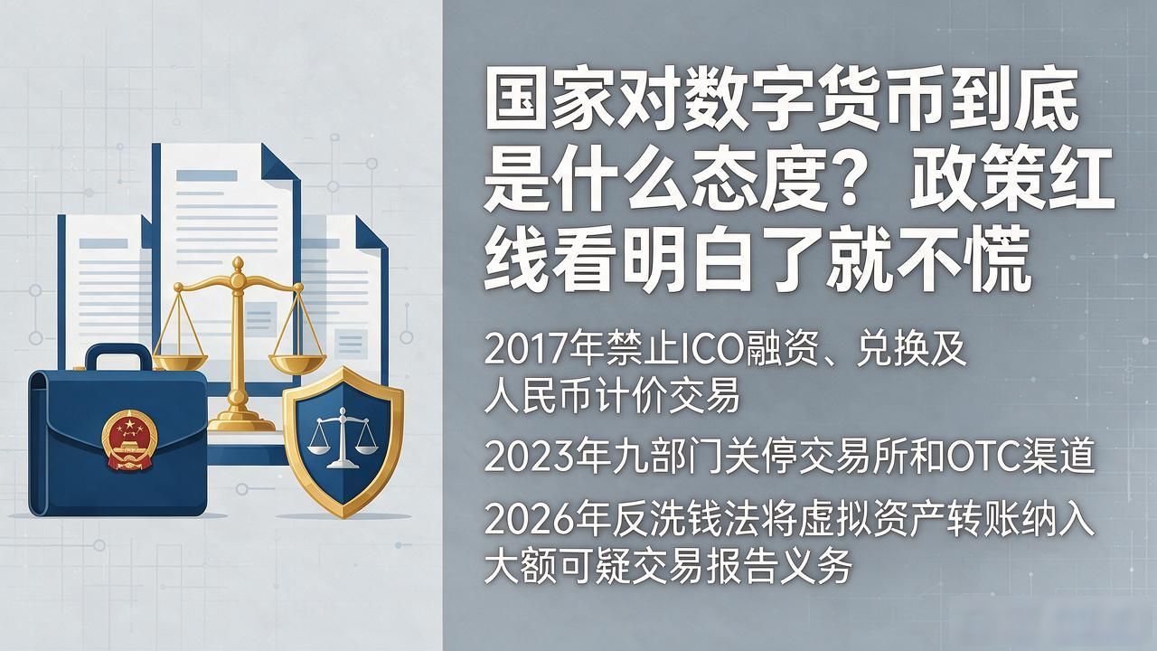 国家对数字货币到底是什么态度?政策红线看明白了就不慌