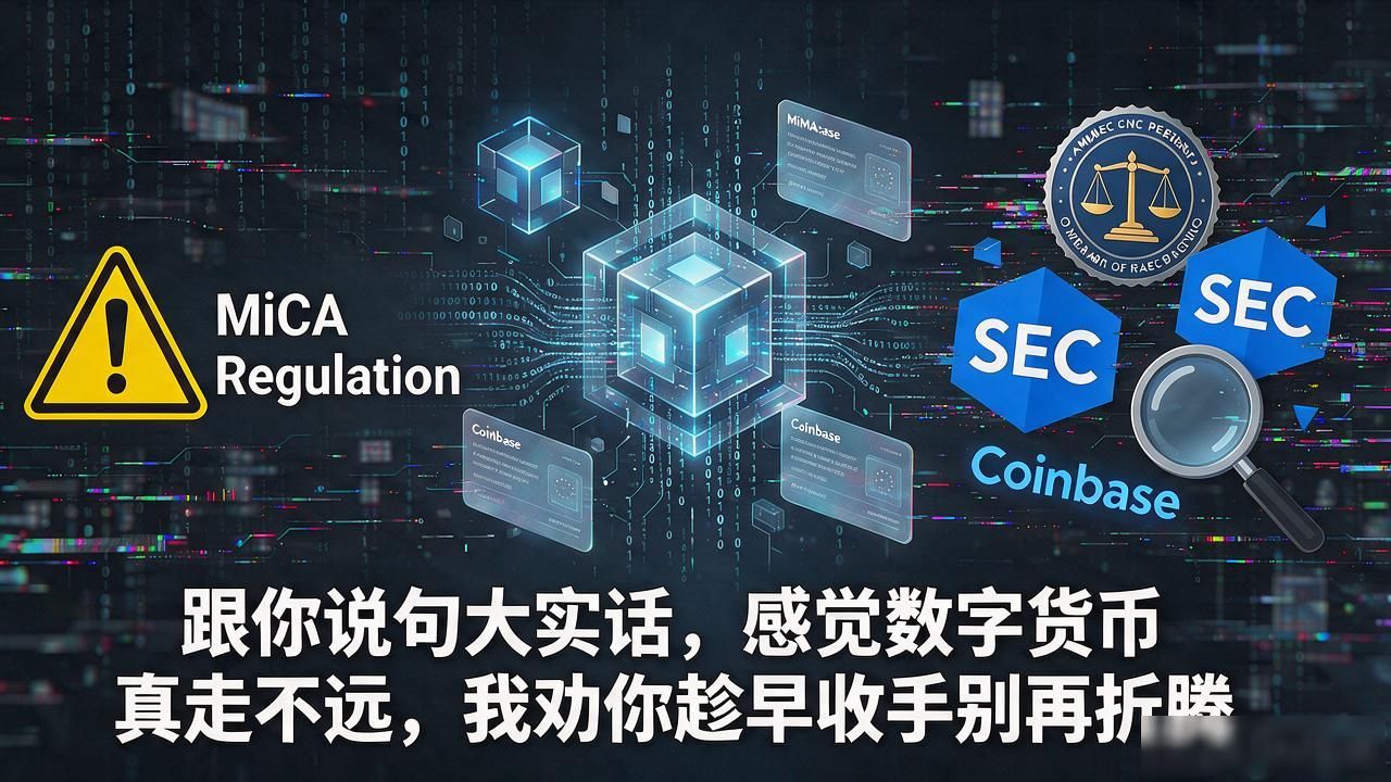 跟你说句大实话,感觉数字货币真走不远,我劝你趁早收手别再折腾