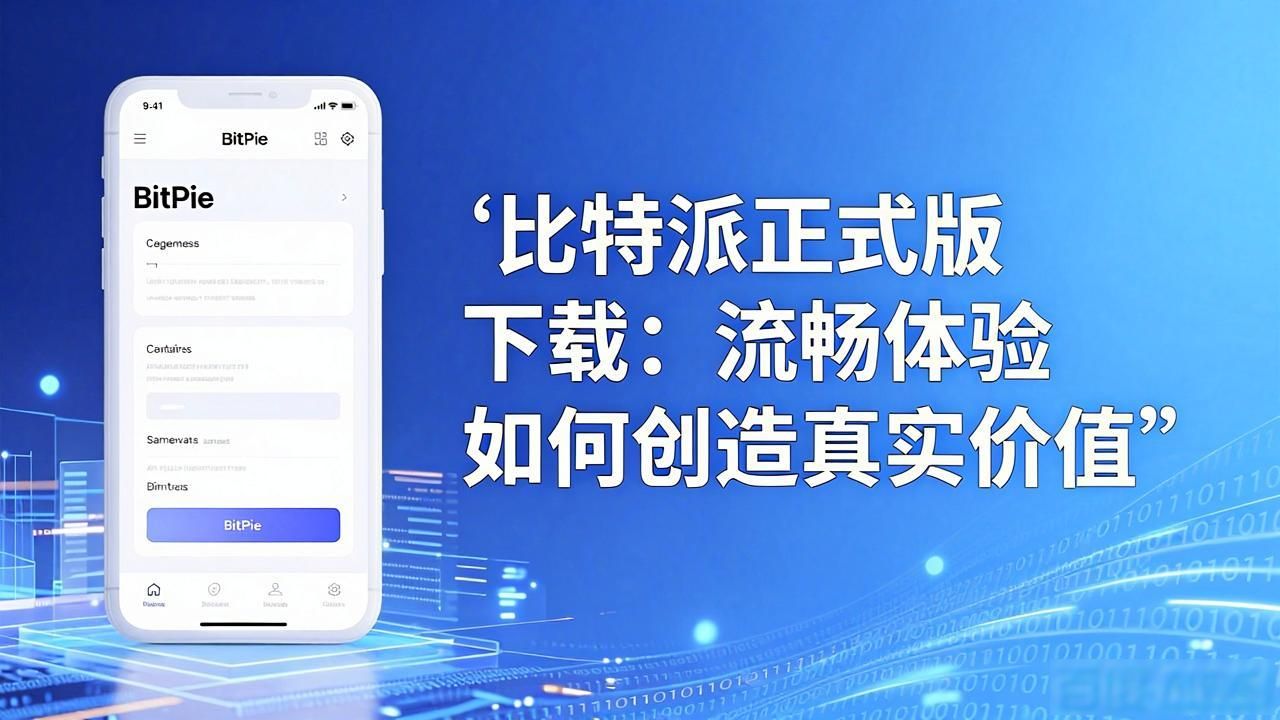 比特派正式版下载:流畅体验如何创造真实价值