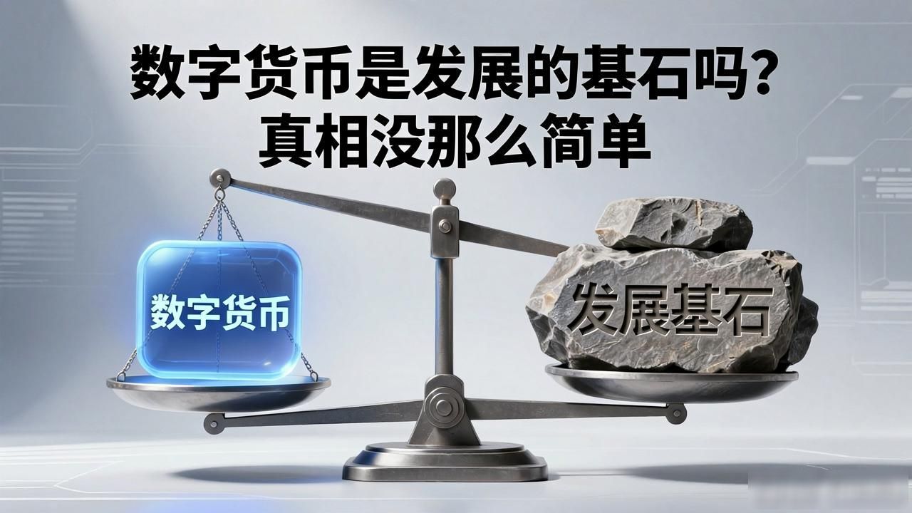 数字货币是发展的基石吗？真相没那么简单