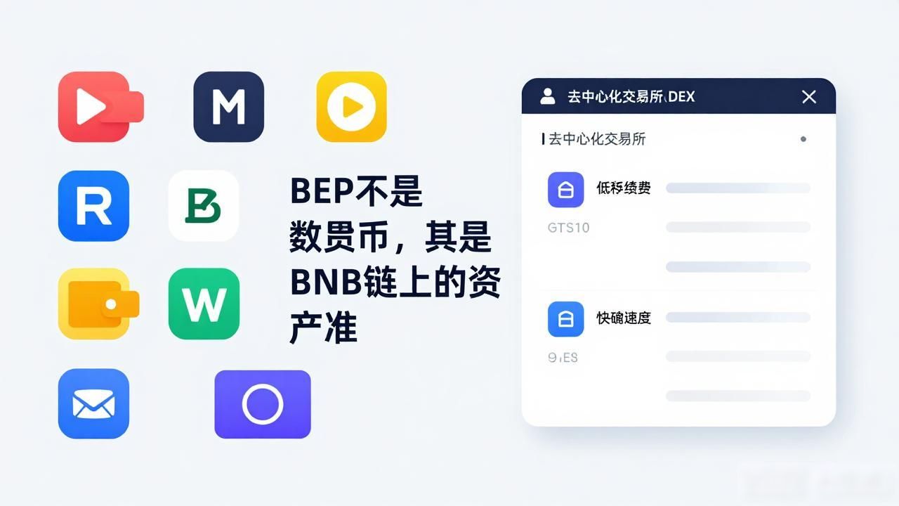 BEP不是数字货币，它是BNB链上的资产标准