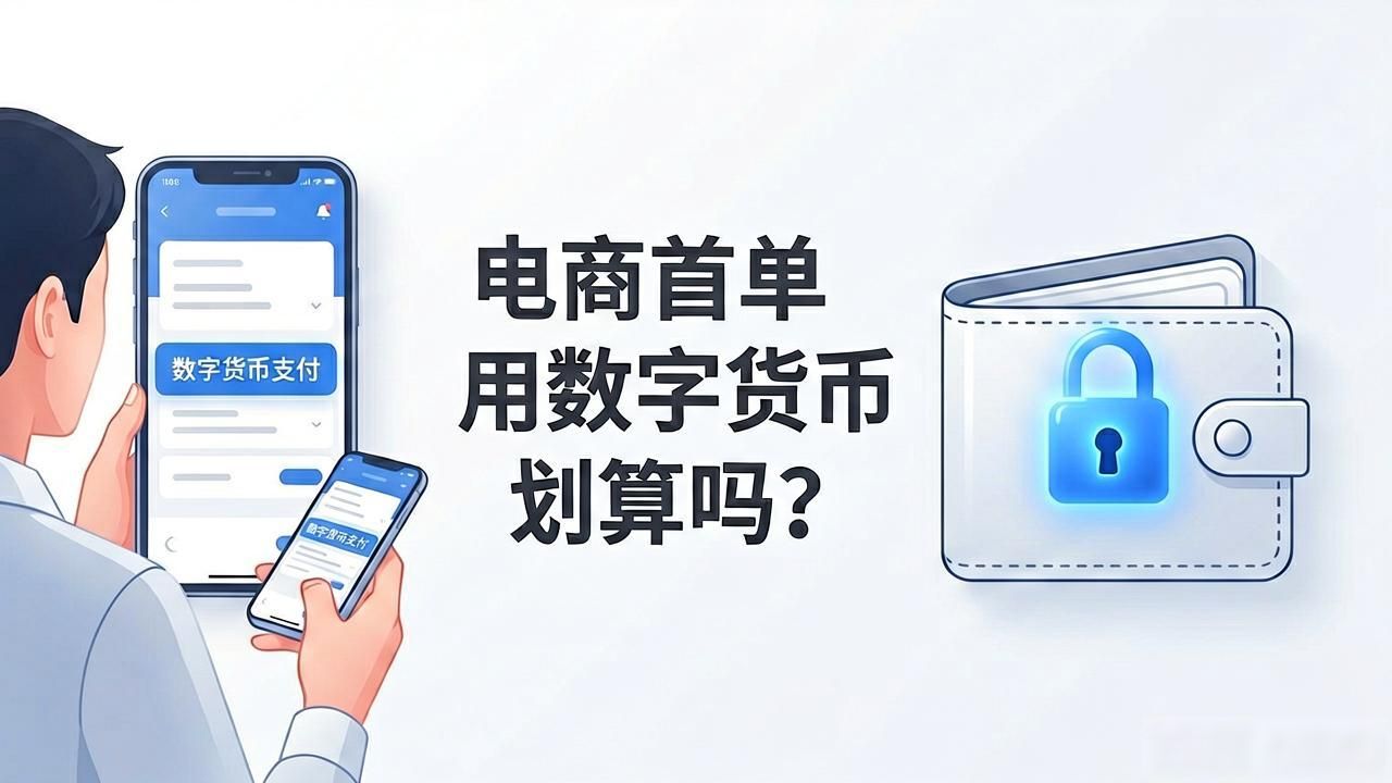 电商首单用数字货币划算吗？