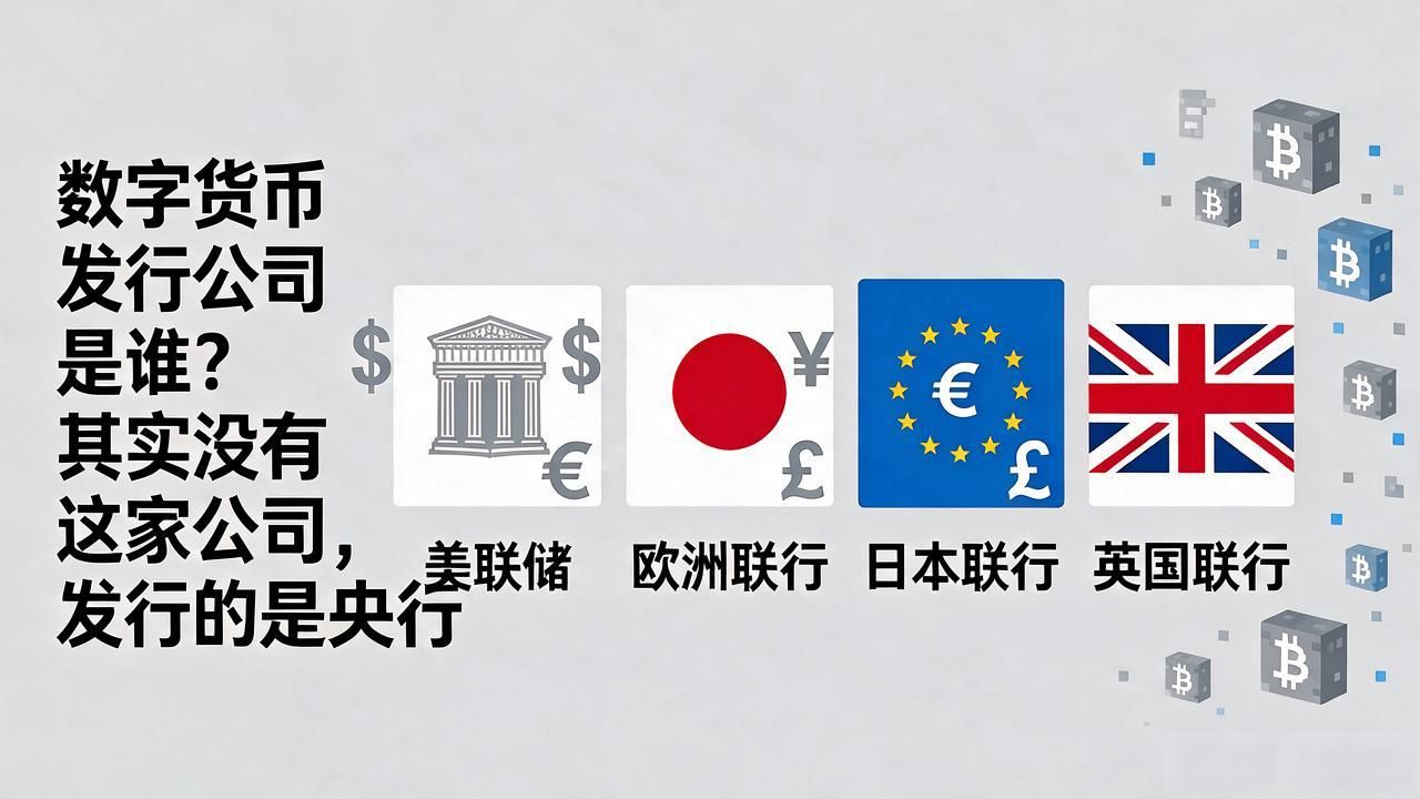 搜数字货币发行公司是谁?其实没有这家公司,发行的是央行