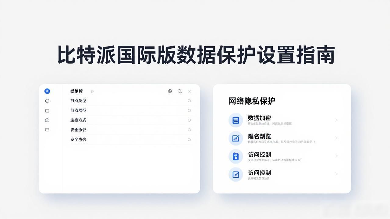 比特派国际版数据保护设置指南