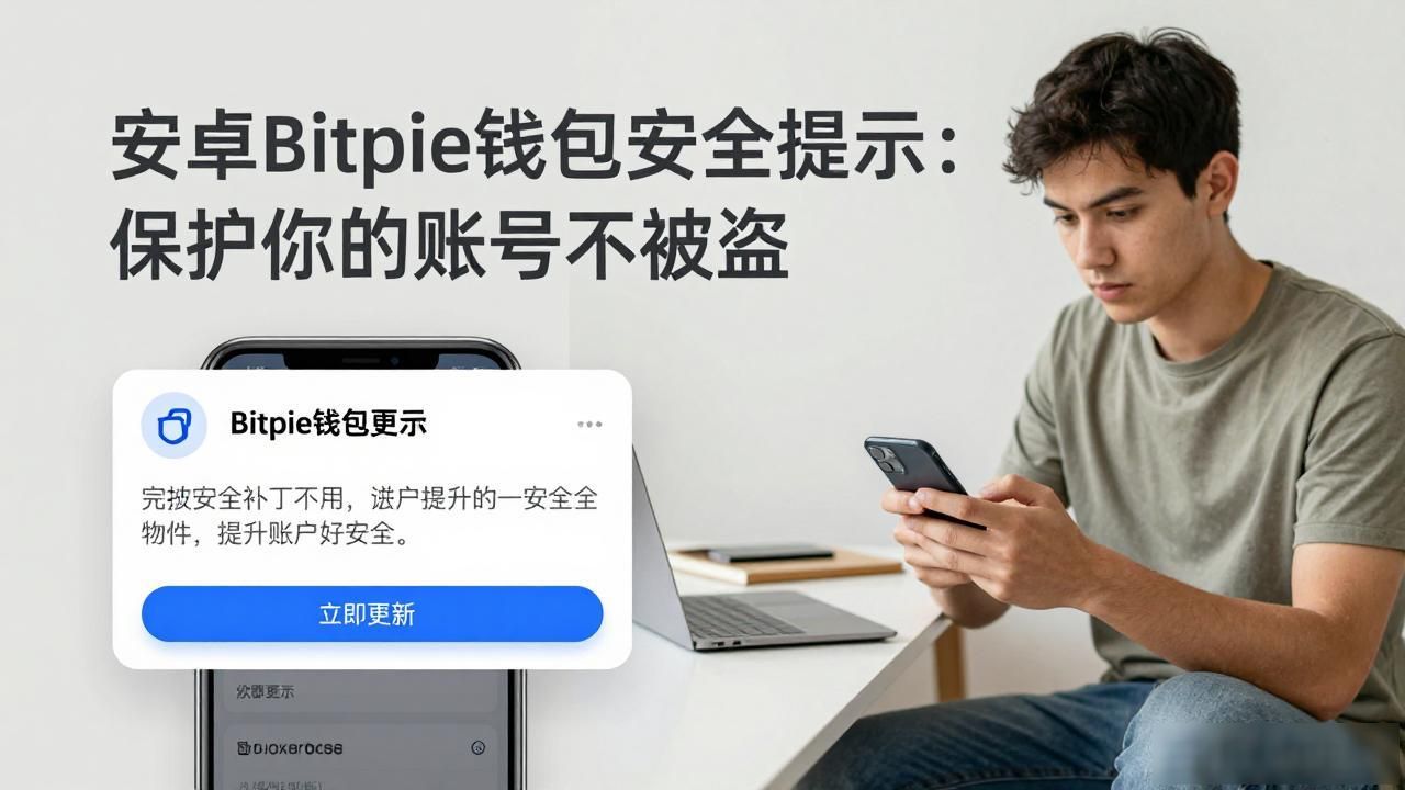安卓Bitpie钱包安全提示：保护你的账号不被盗