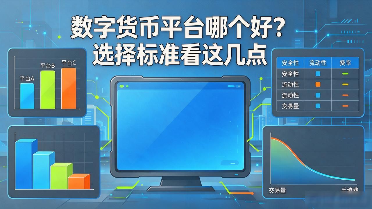 数字货币平台哪个好？选择标准看这几点